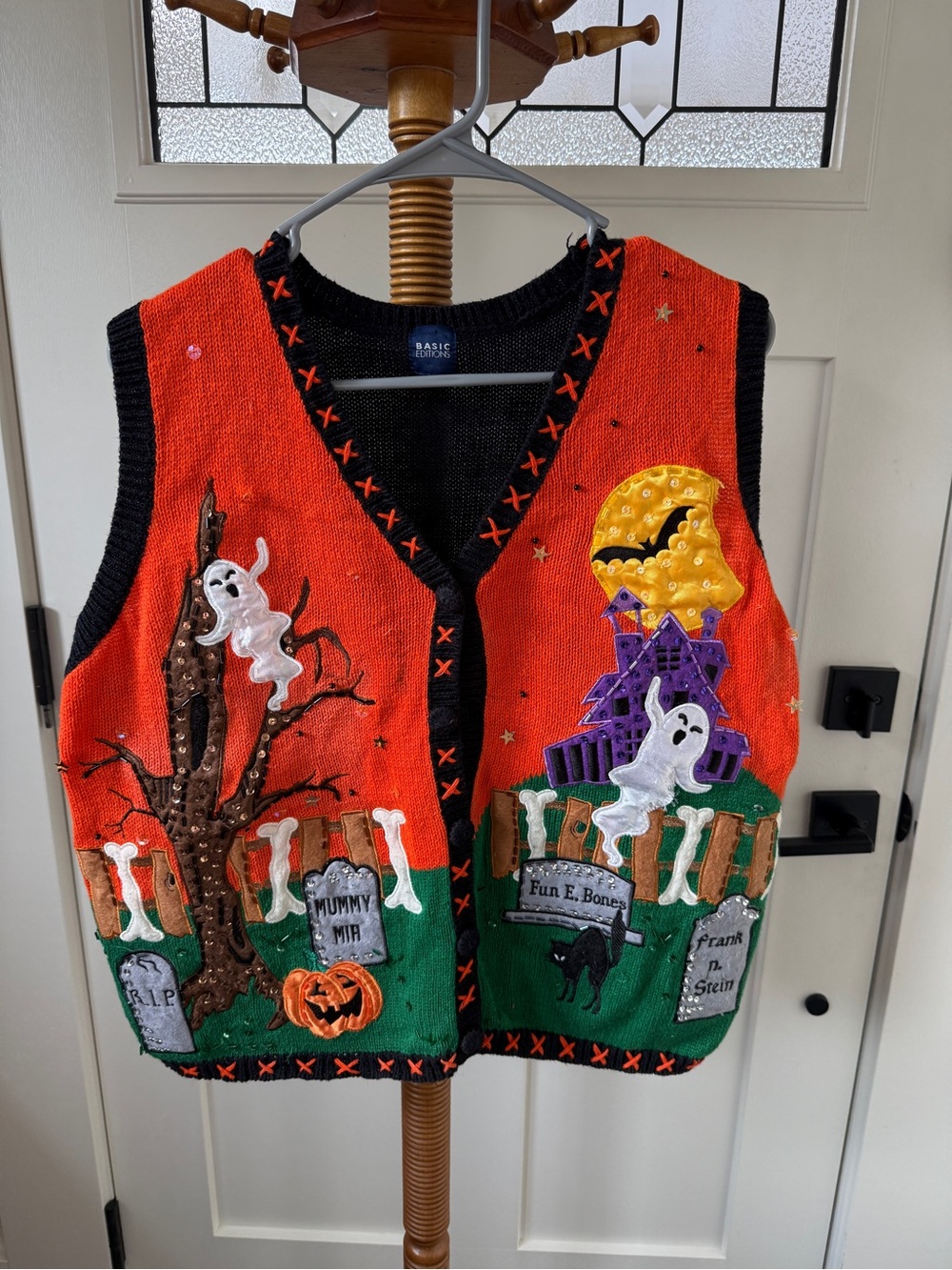 Vintage 1990’s-XL- Basic Editions Halloween Vest